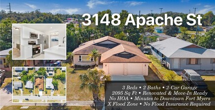 3148 APACHE ST, Fort Myers 33916, FL